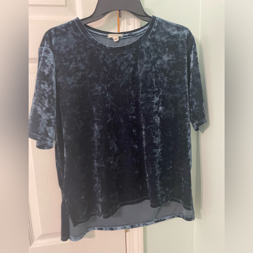 Velvet shirt